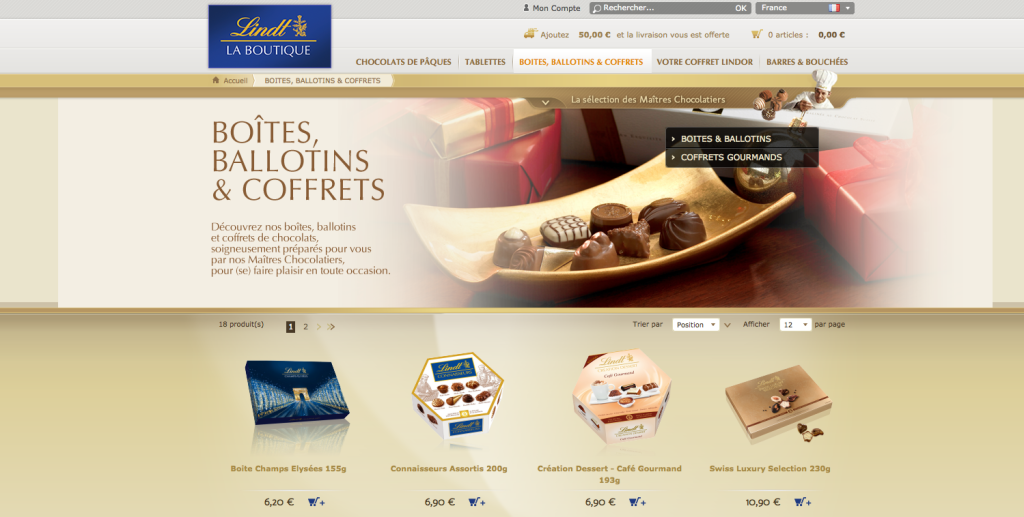 Lindt Boutique France